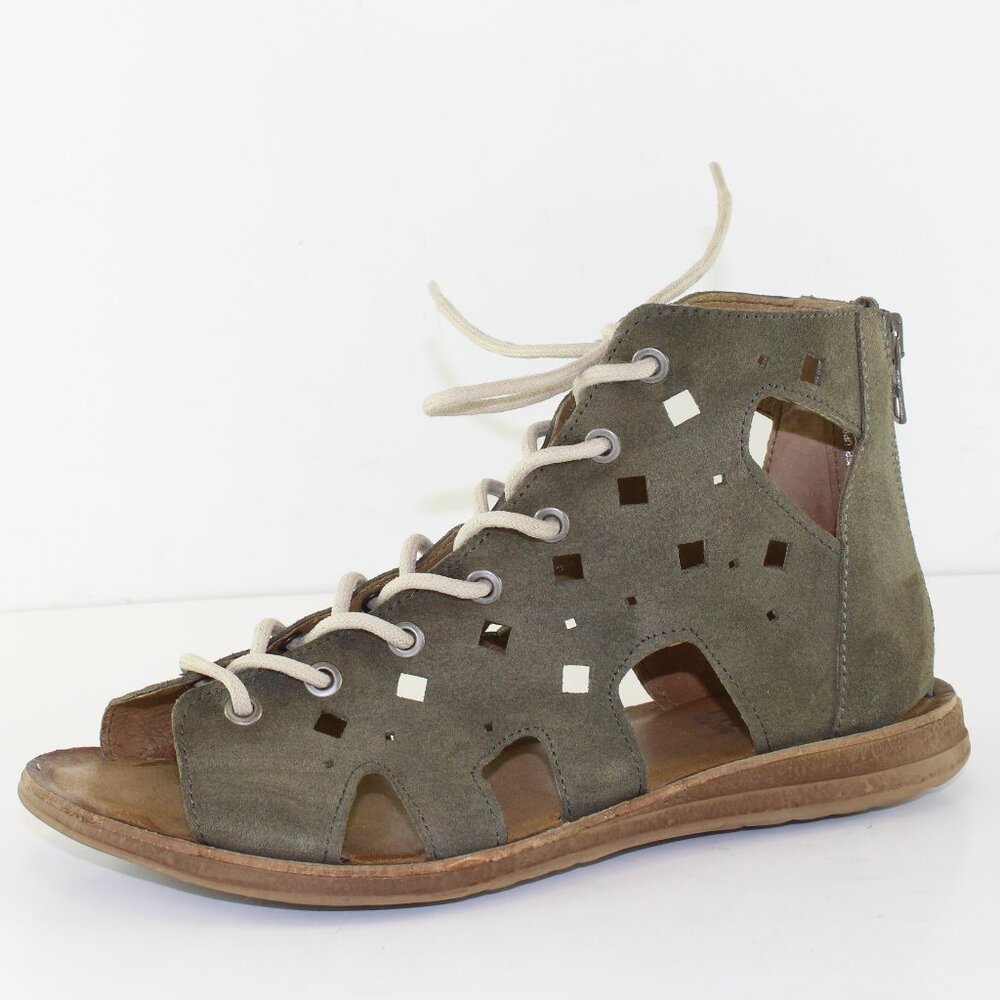 Miz Mooz Florence Gladiator Style Leather Sandals Womens (EU 40/US 9)
